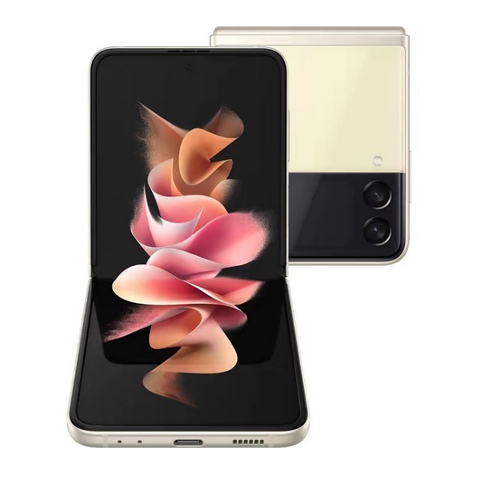 buy Cell Phone Samsung Galaxy Z Flip3 5G SM-F711U 256GB - Cream - click for details